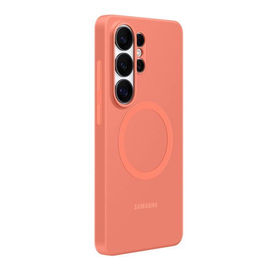 Samsung Galaxy S26 Ultra OEM Silicone Magnet Case - Coralred - 15-15498
