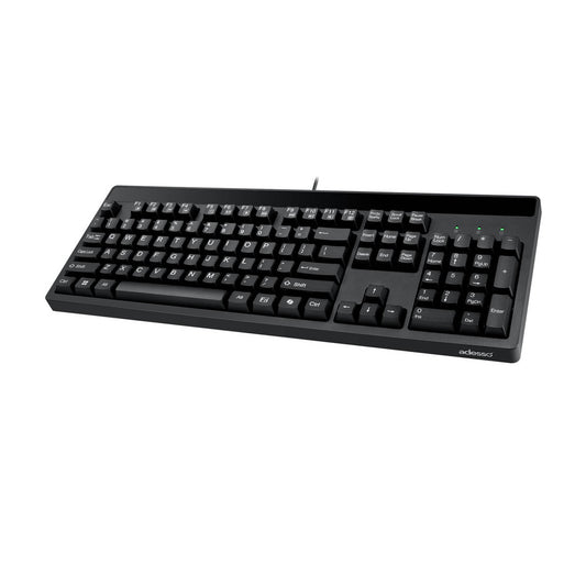 Adesso Full Sized Wired Mechanical Keyboard With CoPilot Al Hotkey - 15-15544