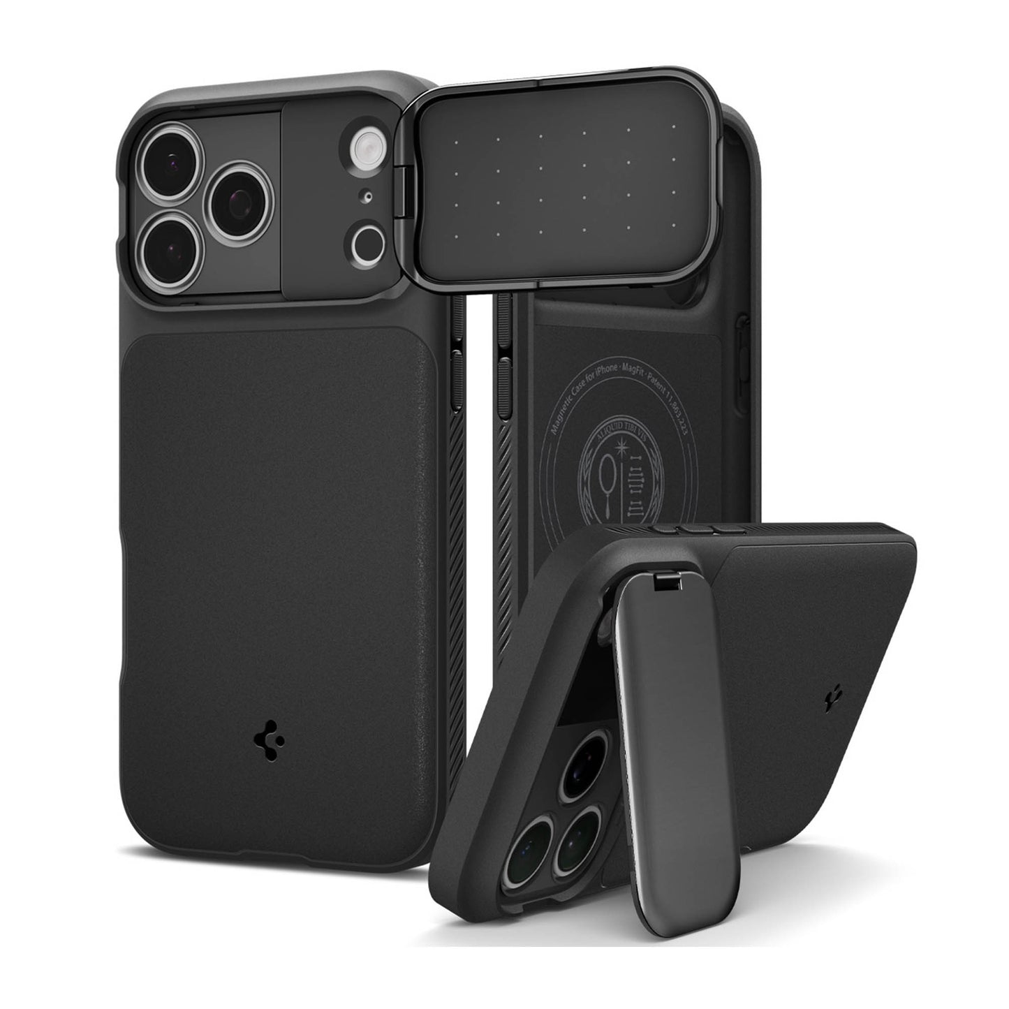 iPhone 17 Pro Spigen Optik Armor Magfit - Black - 15-15787