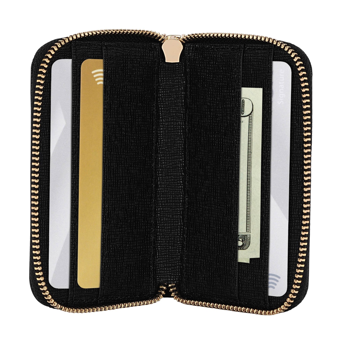Universal Kate Spade Devin Magnetic Zip Wallet - Black - 15-16333