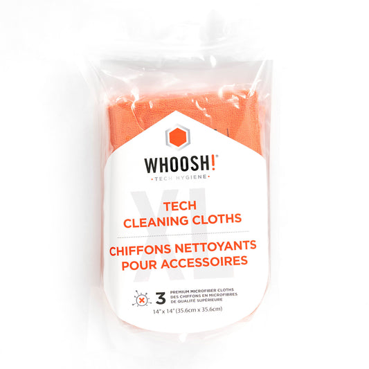 WHOOSH! 3XL Tech Cleaning Cloths - 3pk - 15-03140