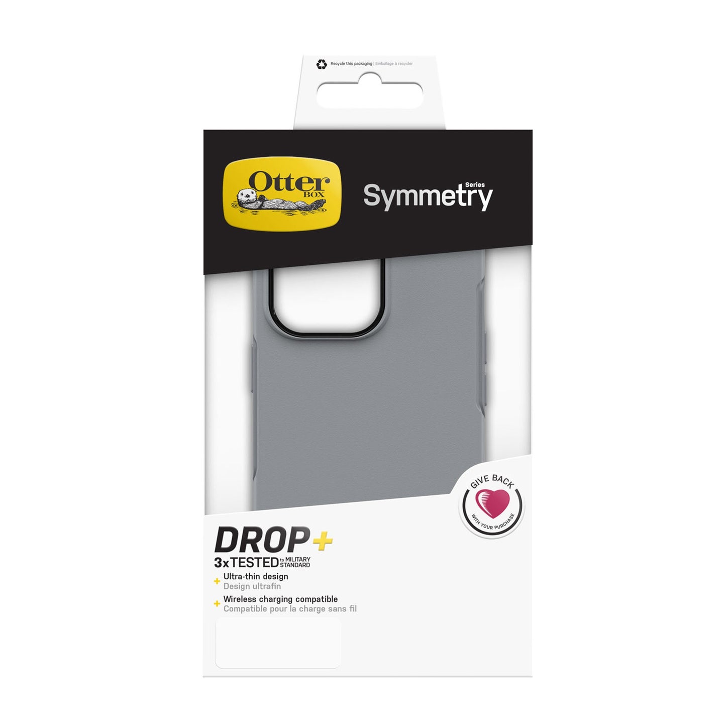 iPhone 13 Pro Otterbox Symmetry Series Case - Grey (Resilience Grey) - 15-09169