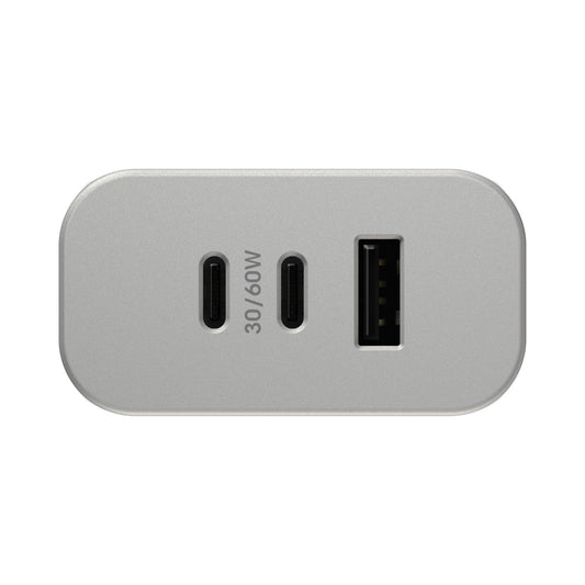 Otterbox 72W Dual Port 30W USB-C PD + Single Port 12W USB-A Premium Pro Wall Charger - Whit - 15-10590