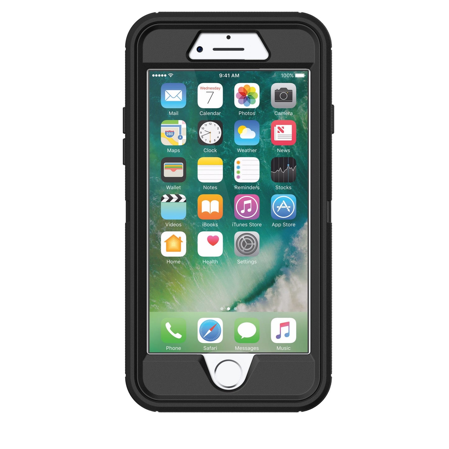 iPhone SE (2022/2020)/8 Otterbox Black Defender Series case - 15-02285