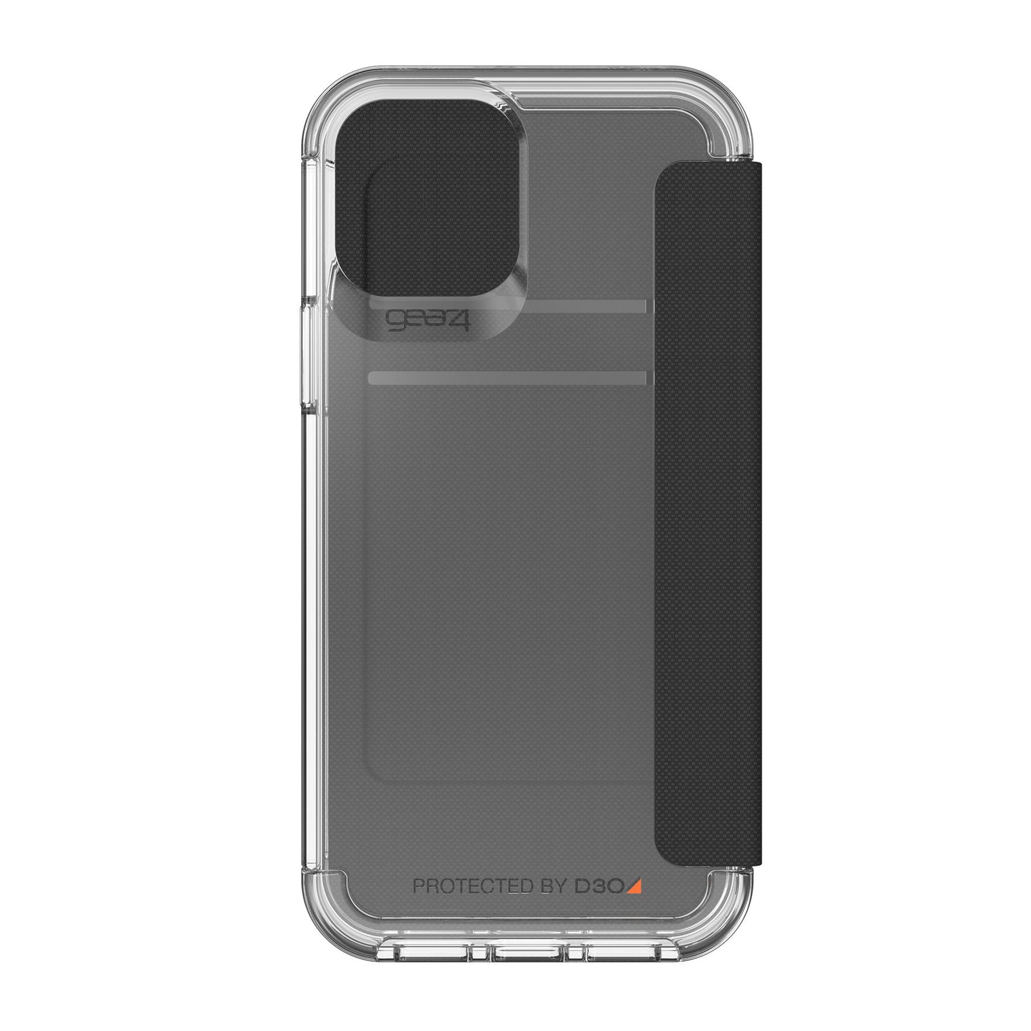 iPhone 12/12 Pro Gear4 D3O Clear Wembley Flip Case - 15-07701