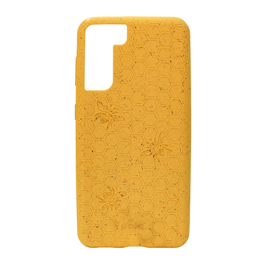 Samsung Galaxy S21 5G Pela Yellow Honey Bee Edition Compostable Eco-Friendly Protective Case - 15-08352