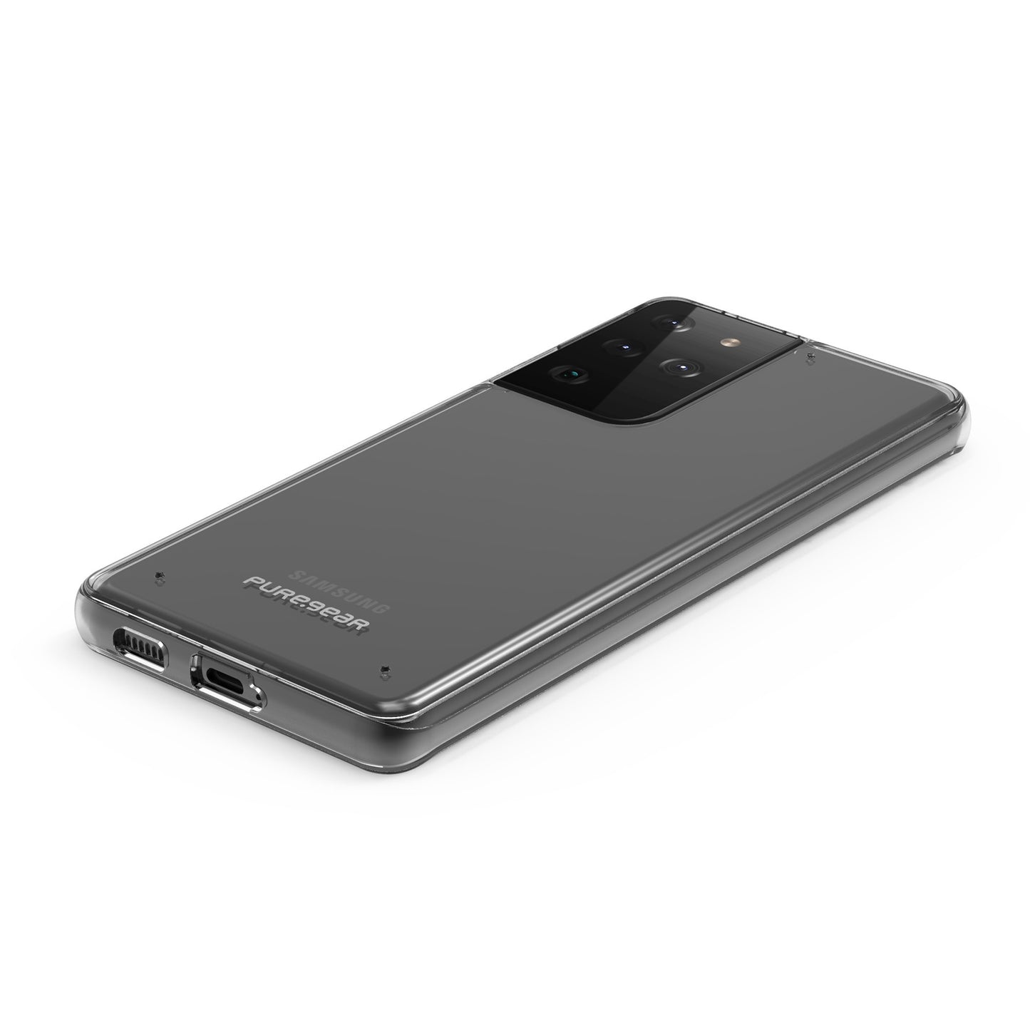 Samsung Galaxy S21 Ultra 5G PureGear Clear Slim Shell Case w/Anti-Yellowing Coating - 15-08469
