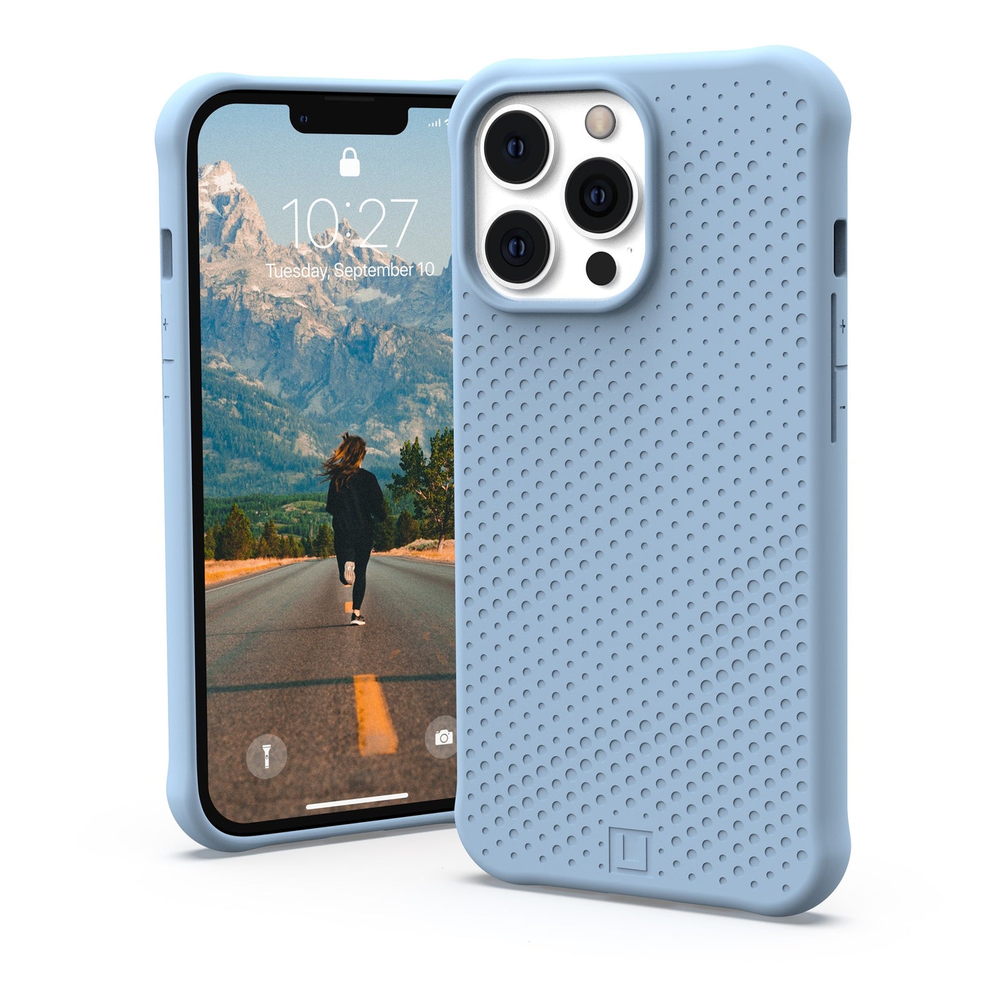 iPhone 13 Pro UAG Blue (Cerulean) Dot Case - 15-08978