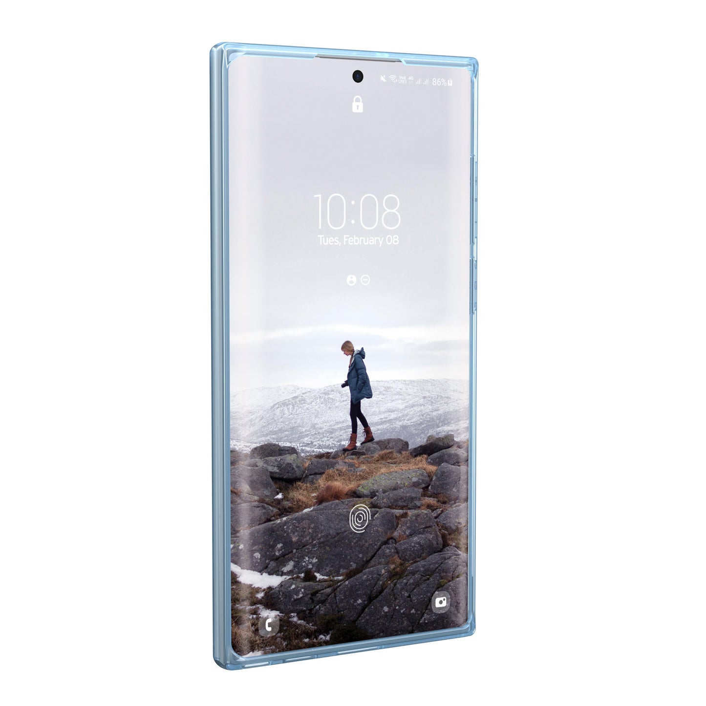 Samsung Galaxy S22 Ultra 5G UAG Lucent Case - Blue (Cerulean) - 15-09617