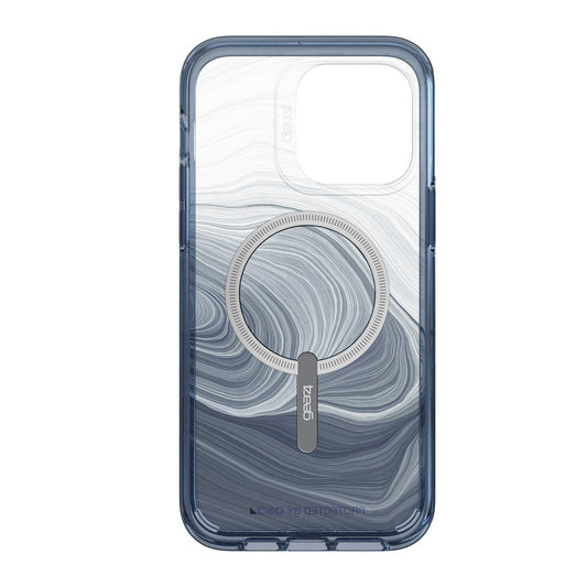 iPhone 14 Pro Max Gear4 D3O Milan Snap Case - Blue Swirl - 15-10146