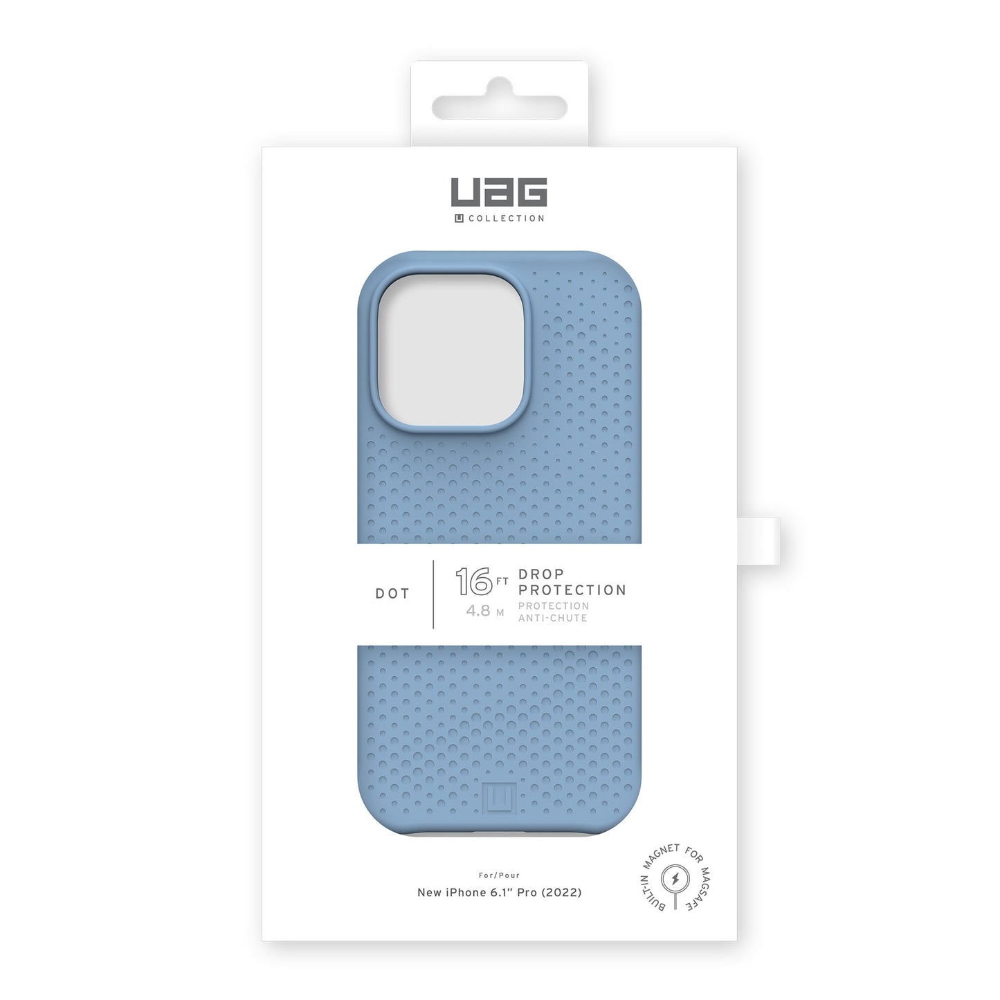 iPhone 14 Pro UAG Dot MagSafe Case - Cerulean - 15-10187