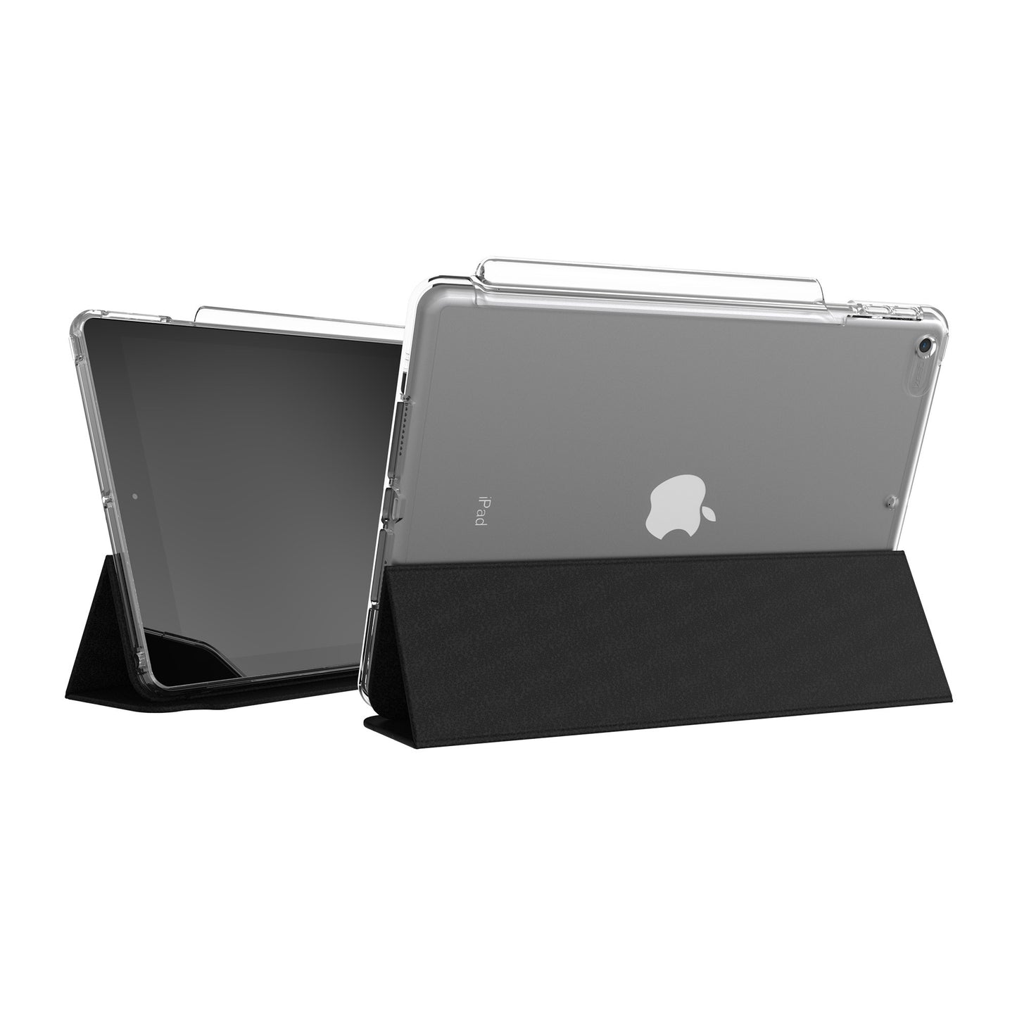 iPad 10.2 (2019-2021) (7th-9th Gen) Gear4 Crystal Palace Folio Case - Clear - 15-10955
