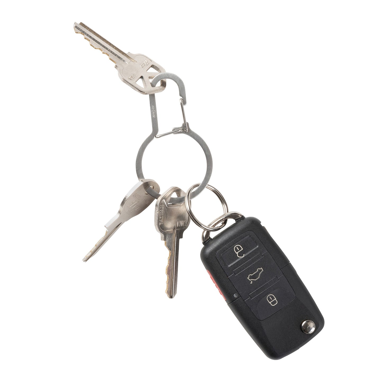 Nite Ize DualPass Dual Chamber Key Ring - 15-11178