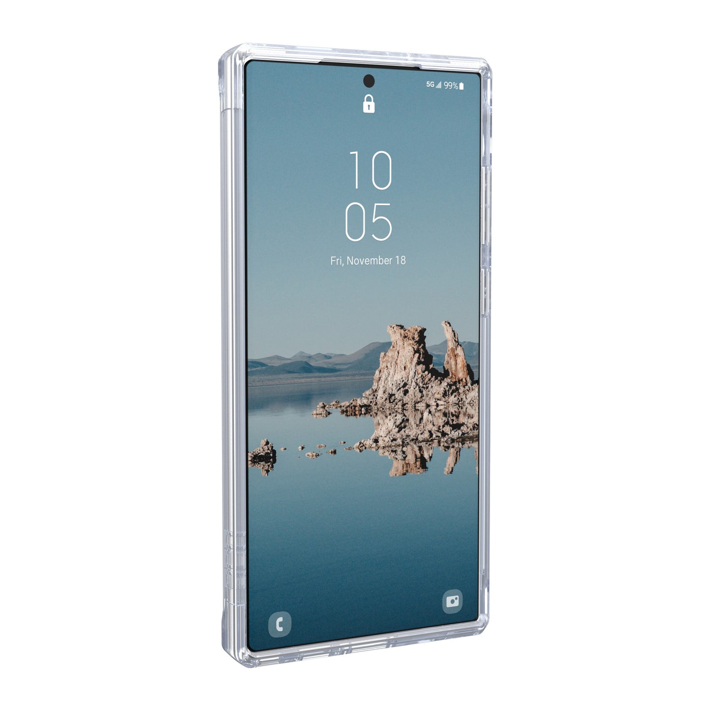 Samsung Galaxy S23 Ultra 5G UAG Plyo Pro Case - Ice - 15-11210