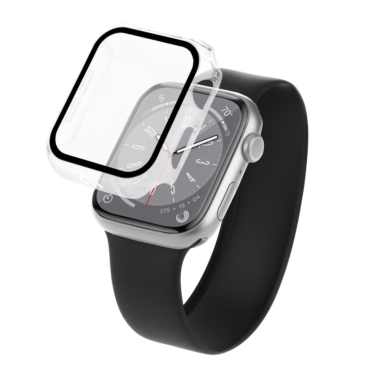 Apple Watch (Series 4,5,6,SE) 40mm Case-Mate Tough w/Integrated Glass Screen Protector - Clear - 15-11267