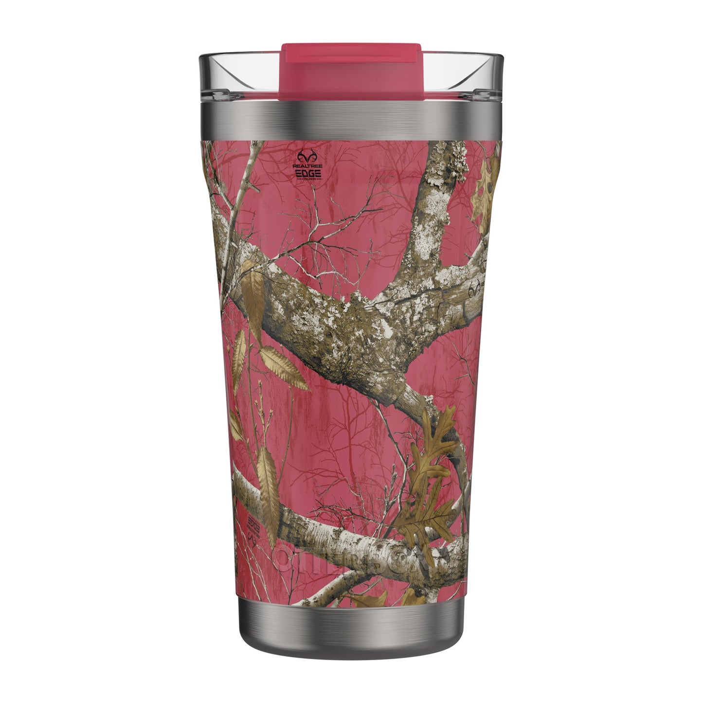 Otterbox 16oz Elevation Tumbler w/Sealed Lid - Pink (Realtree Flamingo) - 15-11367