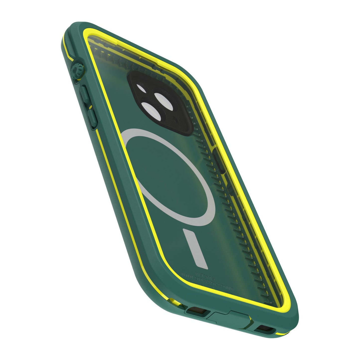 iPhone 15 Otterbox Fre MagSafe Case - Green (Pine) - 15-11412