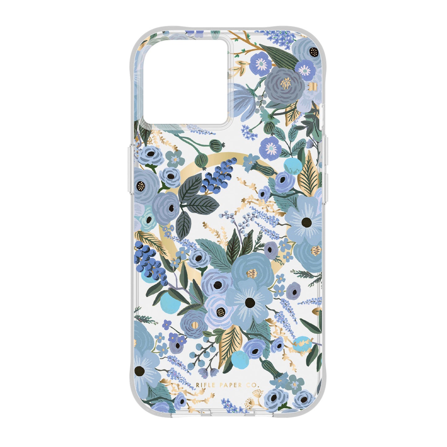 iPhone 15/14/13 Rifle Paper MagSafe Case - Garden Party Blue - 15-11459