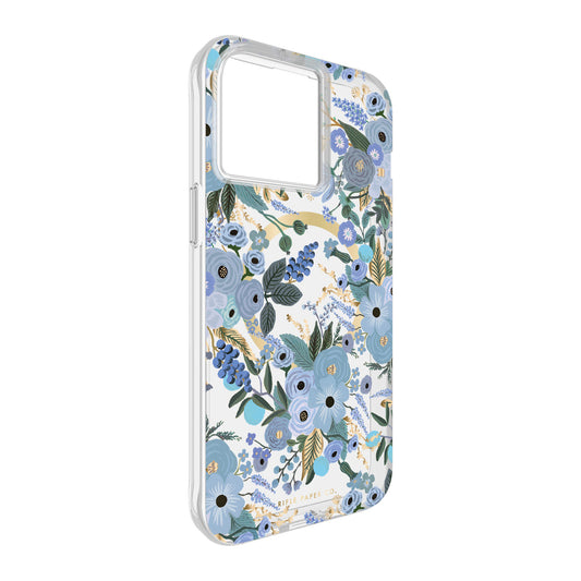 iPhone 15 Pro Max Rifle Paper MagSafe Case - Garden Party Blue - 15-11481