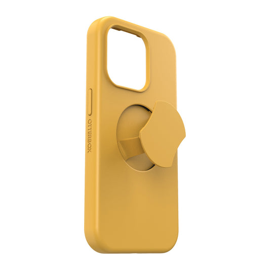 iPhone 15 Pro Otterbox OtterGrip Symmetry w/ MagSafe Series Case - Orange (Aspen Gleam) - 15-11541