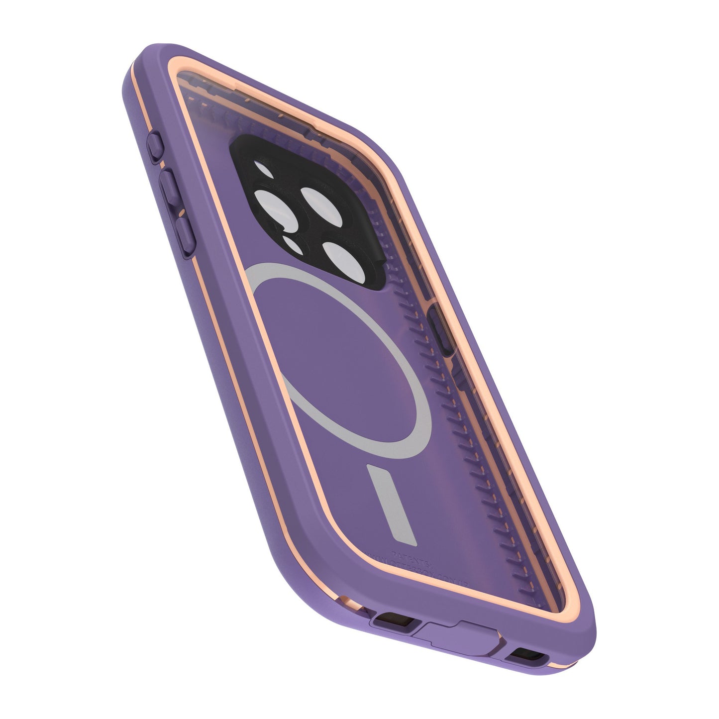 iPhone 15 Pro Otterbox Fre MagSafe Case - Purple (Rule Of Plum) - 15-11550