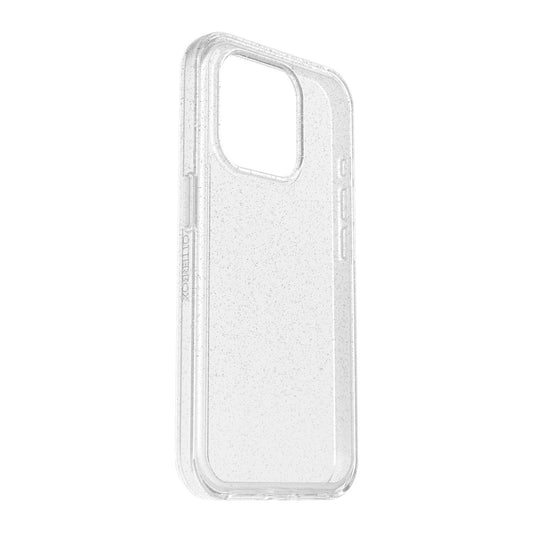 iPhone 15 Pro Otterbox Symmetry Series Case - Clear/Silver Flake (Stardust) - 15-11563