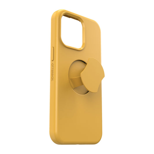 iPhone 15 Pro Max Otterbox OtterGrip Symmetry w/ MagSafe Series Case - Orange (Aspen Gleam) - 15-11585