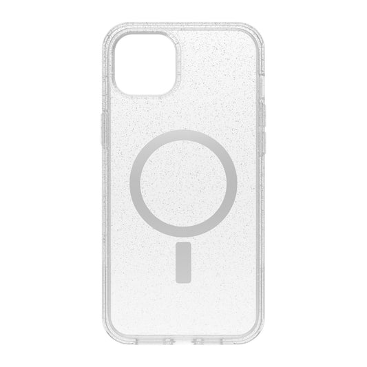 iPhone 15 Plus/14 Plus Otterbox Symmetry w/ MagSafe Clear Series Case - Silver (Stardust) - 15-11611