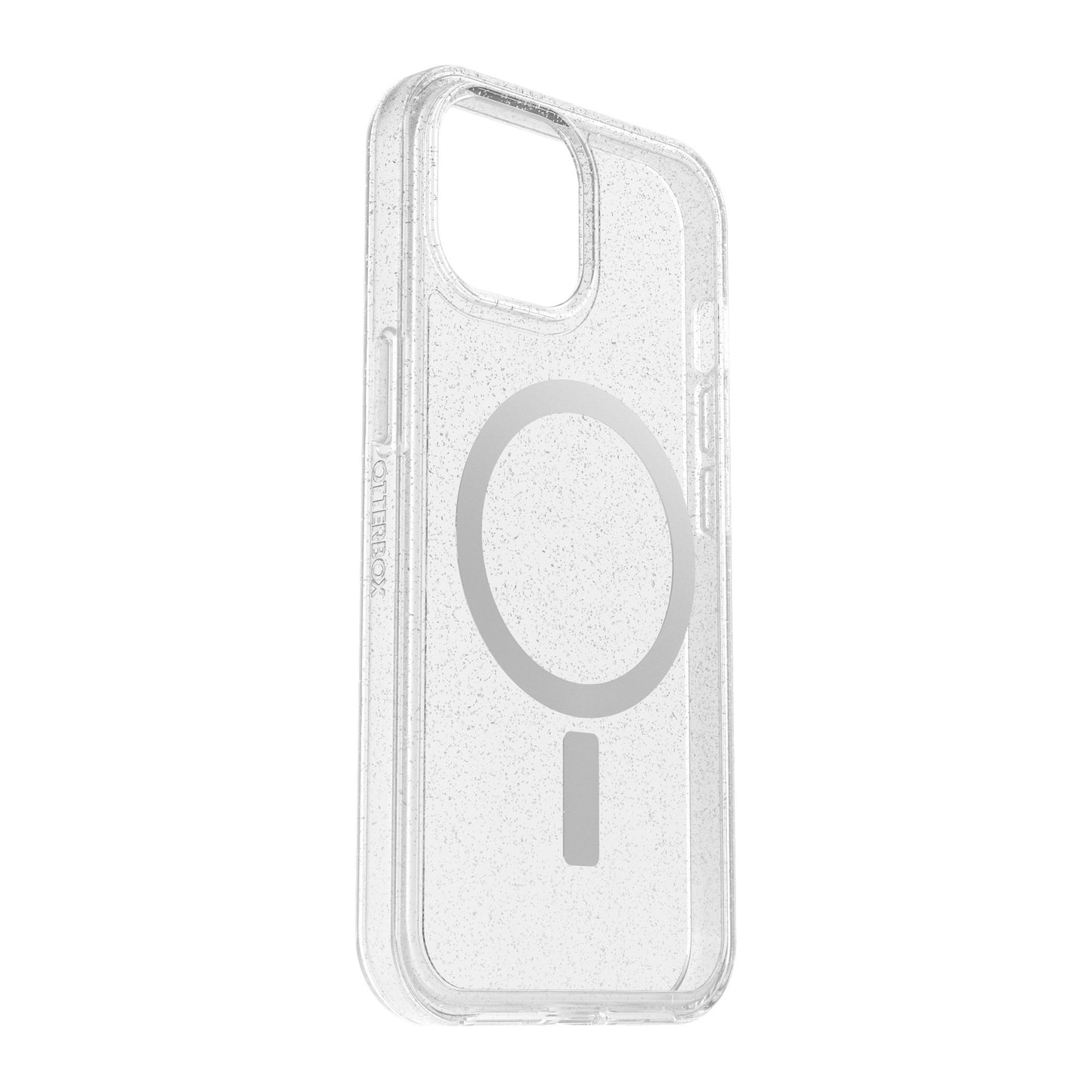 iPhone 15/14/13 Otterbox Symmetry w/ MagSafe Clear Series Case - Silver (Stardust) - 15-11614