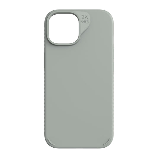 iPhone 15/14/13 ZAGG/GEAR4 Graphene Manhattan Snap Case - Sage - 15-11633