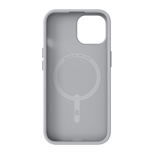 iPhone 15/14/13 ZAGG/GEAR4 Graphene London Snap Case - Grey Geo - 15-11636