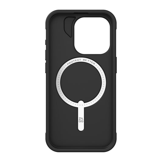 iPhone 15 Pro ZAGG/GEAR4 Graphene Luxe Snap Case - Black - 15-11645