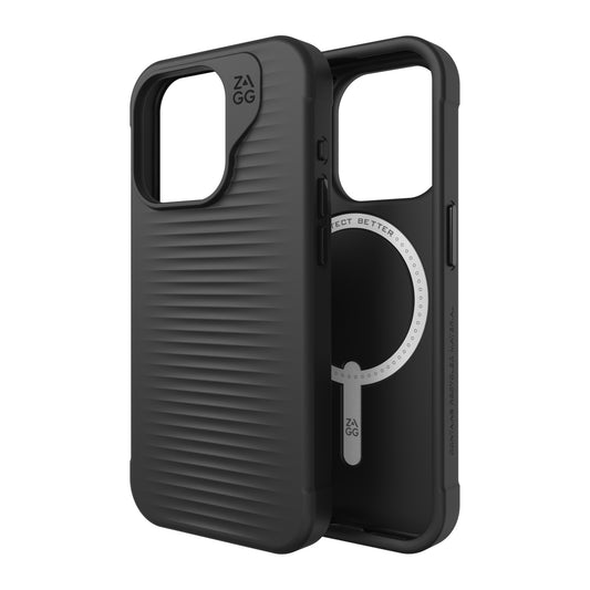 iPhone 15 Pro ZAGG/GEAR4 Graphene Luxe Snap Case - Black - 15-11645