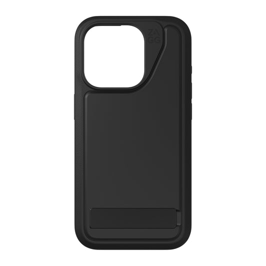 iPhone 15 Pro ZAGG/GEAR4 Graphene Everest Snap Kickstand Case - Black - 15-11670