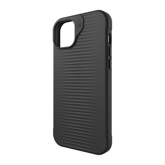 iPhone 15 Plus/14 Plus ZAGG/GEAR4 Graphene Luxe Snap Case - Black - 15-11671