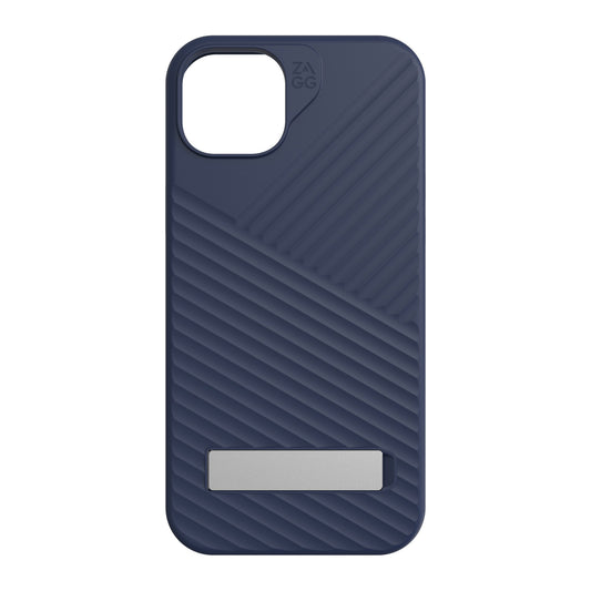 iPhone 15 Plus/14 Plus ZAGG/GEAR4 Graphene Denali Snap Kickstand Case - Navy - 15-11682