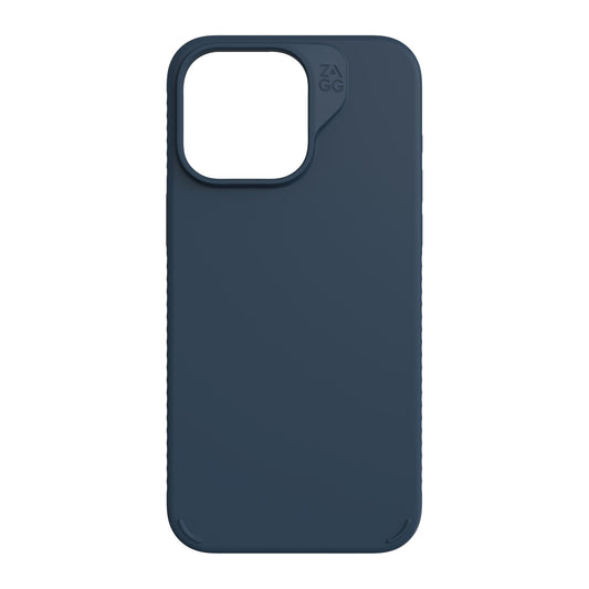 iPhone 15 Pro Max ZAGG/GEAR4 Graphene Manhattan Snap Case - Navy - 15-11698