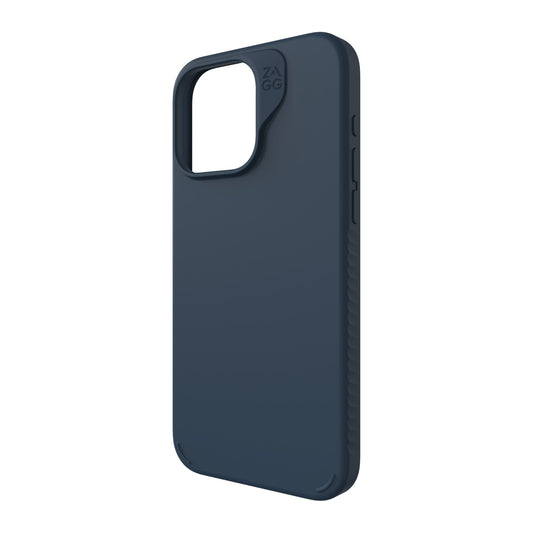 iPhone 15 Pro Max ZAGG/GEAR4 Graphene Manhattan Snap Case - Navy - 15-11698