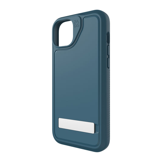 iPhone 15 Plus/14 Plus ZAGG/GEAR4 Graphene Everest Snap Kickstand Case - Marine - 15-11725