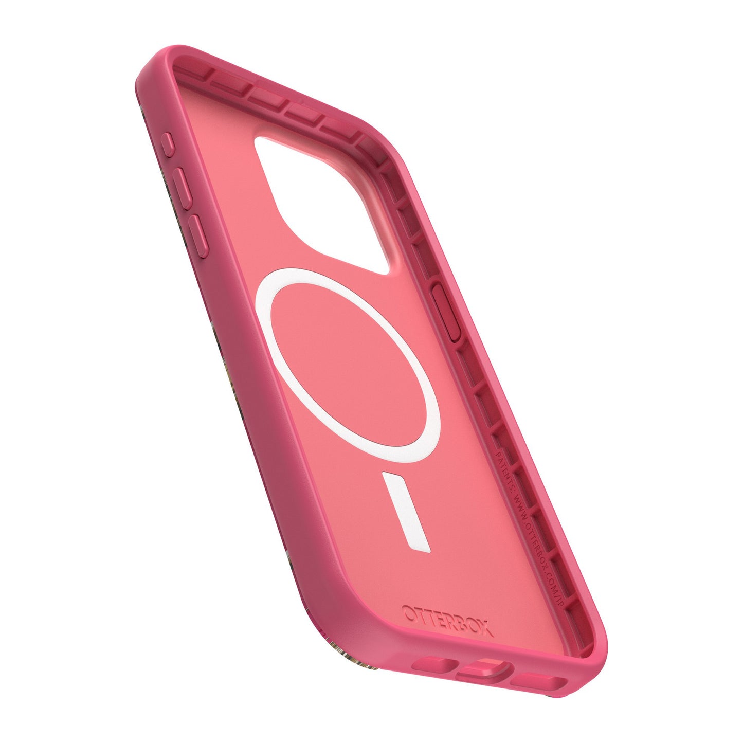 iPhone 15 Pro Max Otterbox Symmetry w/ MagSafe Graphics Series Case - Pink (Flamingo Pink) - 15-11762