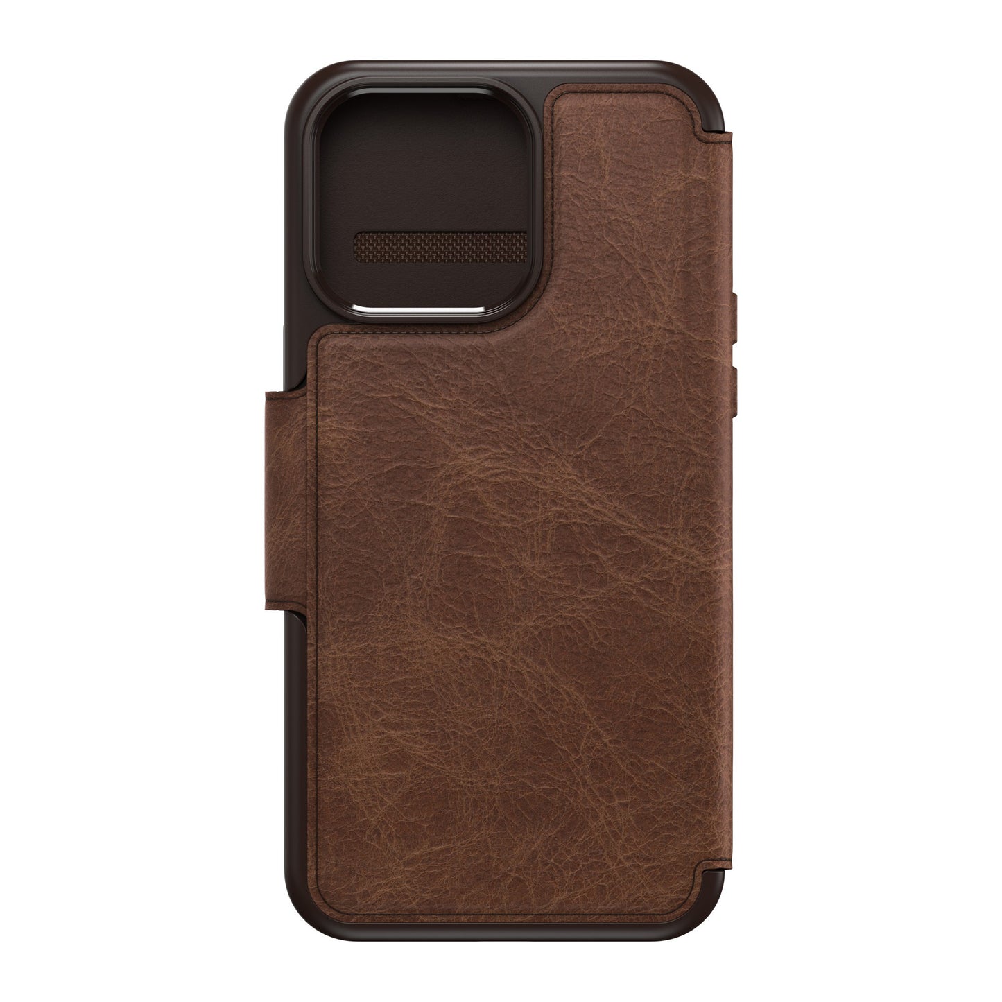 iPhone 15 Pro Max Otterbox Strada Leather Folio Case - Brown (Espresso) - 15-11765