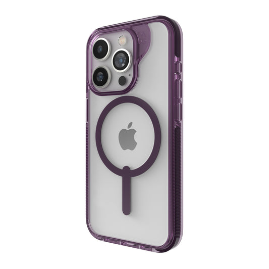 iPhone 15 Pro ZAGG/GEAR4 Graphene Santa Cruz Snap Case - Purple - 15-11773