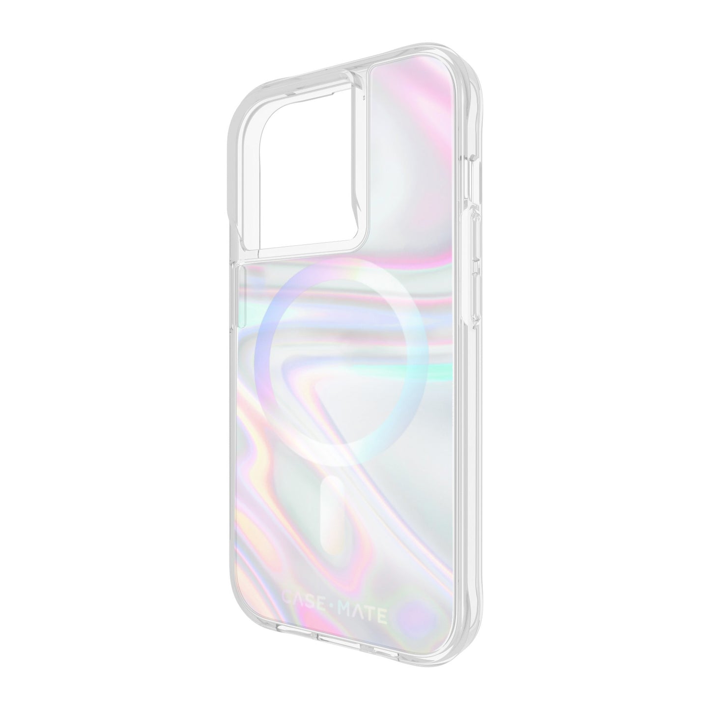 iPhone 15 Pro Case-Mate Soap Bubble MagSafe Case - Iridescent - 15-11785