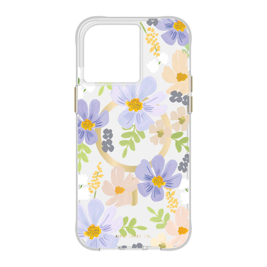 iPhone 15 Pro Max Rifle Paper MagSafe Case - Pastel Marguerite - 15-11786