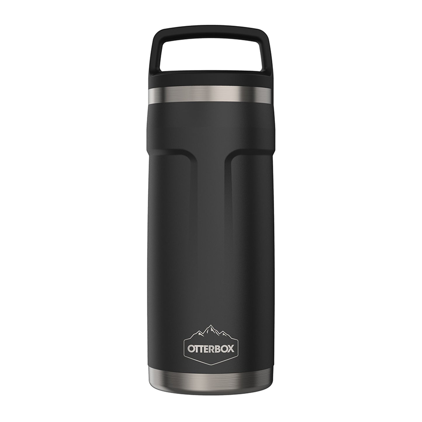 Otterbox 28oz Elevation Growler w/Screw On Lid - Black/Silver (Silver Panther) - 15-11830