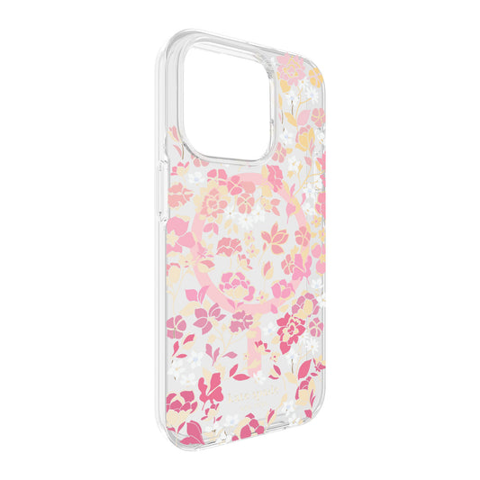 iPhone 15 Pro Kate Spade Protective Hardshell MagSafe Case - Flowerbed - 15-12020