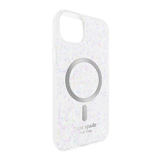 iPhone 15 Plus/14 Plus Kate Spade Protective Hardshell MagSafe Case - Chunky Glitter - 15-12027