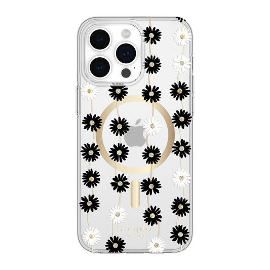 iPhone 15 Pro Max Kate Spade Protective Hardshell MagSafe Case - Daisy Chain - 15-12030