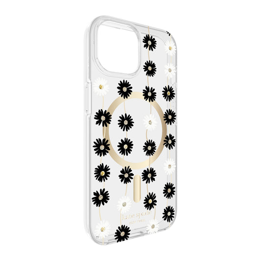 iPhone 15/14/13 Kate Spade Protective Hardshell MagSafe Case - Daisy Chain - 15-12032