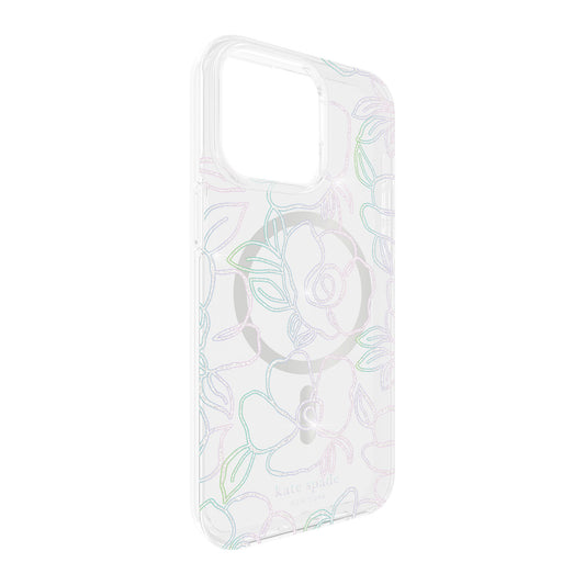 iPhone 15 Pro Max Kate Spade Protective Hardshell MagSafe Case - Modern Floral - 15-12033